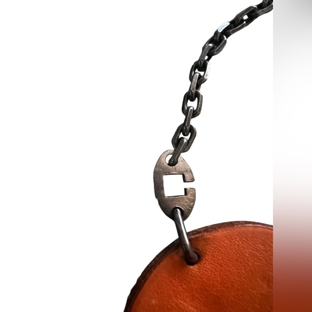 Hermès Chevre Mysore Orange Bag Charm - Picture 11 of 12